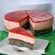 Mohn-Erdbeer-Torte GLUTENFREI