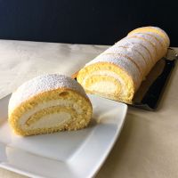 Topfenroulade